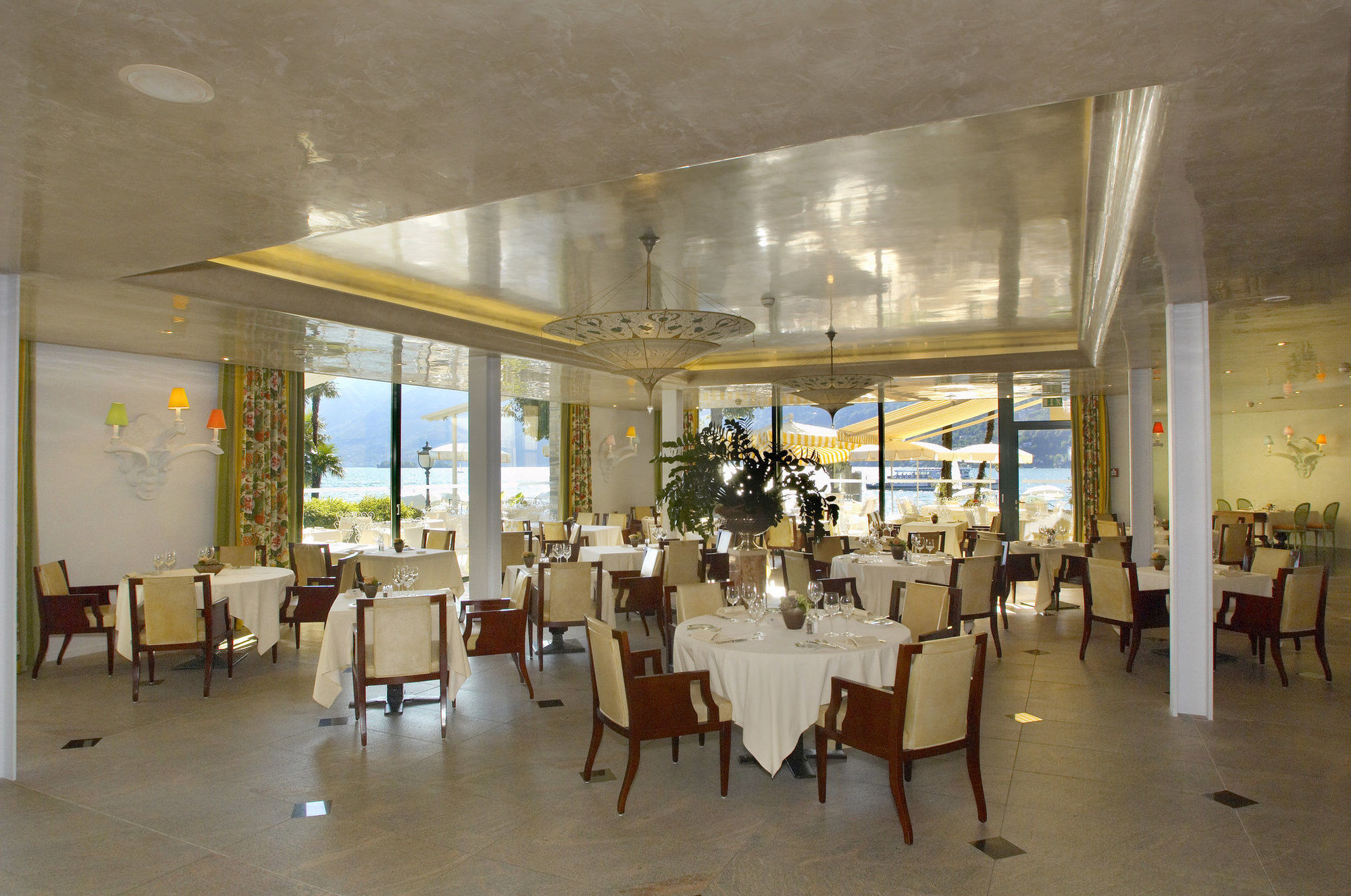 Hotel Eden Roc - The Leading Hotels Of The World Ascona Restaurant foto
